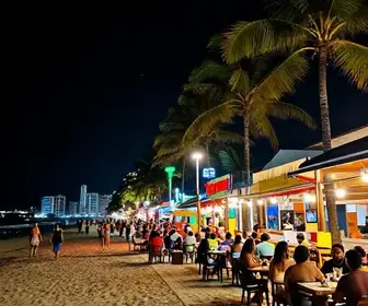 Aproveite a Vida Noturna na Beira-Mar de Fortaleza Aproveite a Vida Noturna na Beira-Mar de Fortaleza